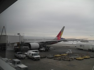 Flying Asiana via a Boeing 777